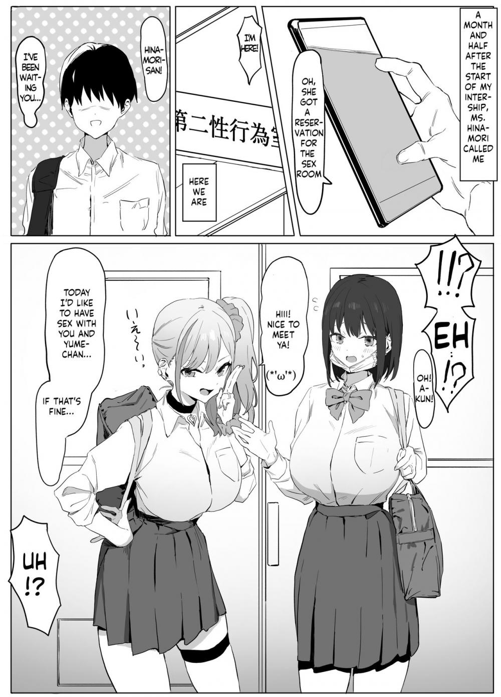 Hentai Manga Comic-Sexual activity training-Read-2